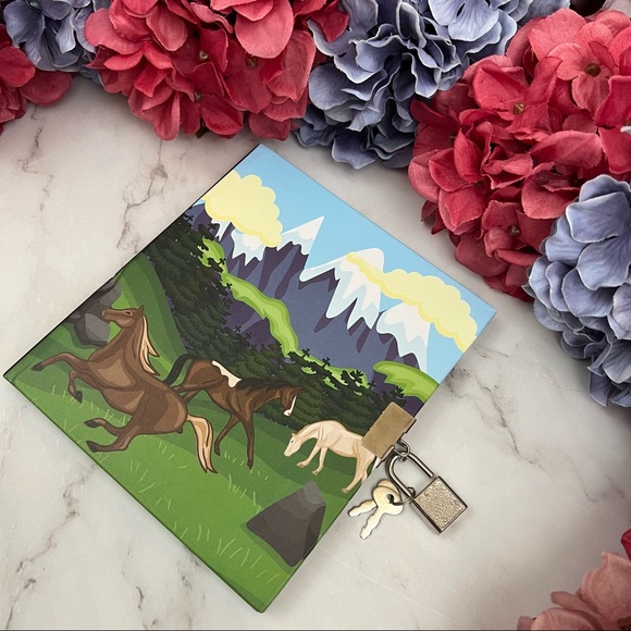 Kid’s Wild Horse Top Secret Locking Diary/Journal - Picture 6 of 16